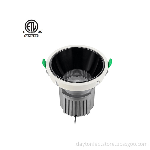 High-Quality Aluminum Recessed LED Downlights for Indoor Sitting Rooms